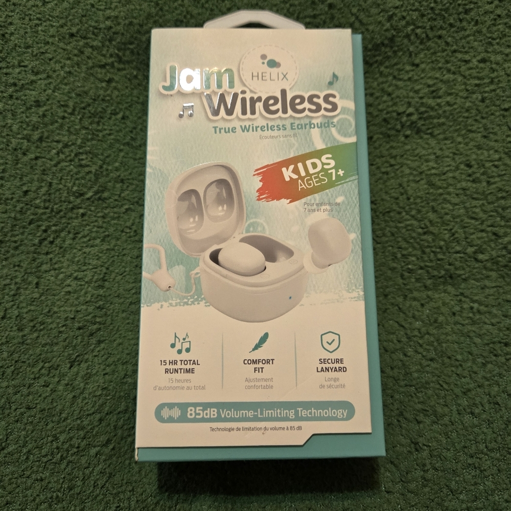 Helix Jam True Wireless Earbuds - White